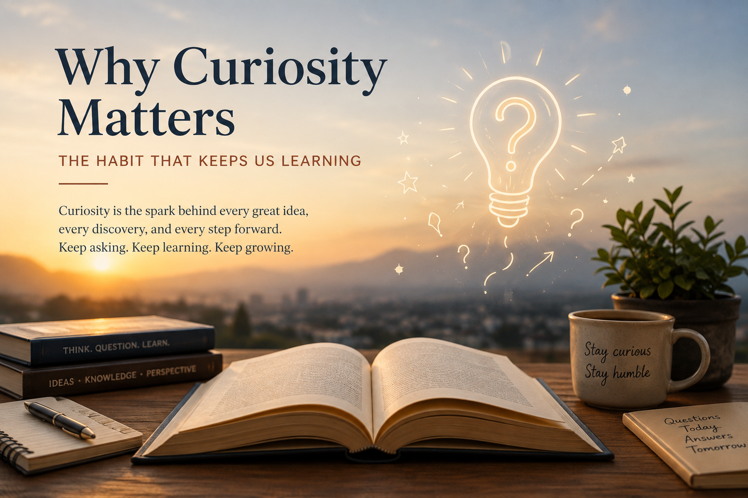 Why Curiosity Matters: The Habit That Keeps Us Learning